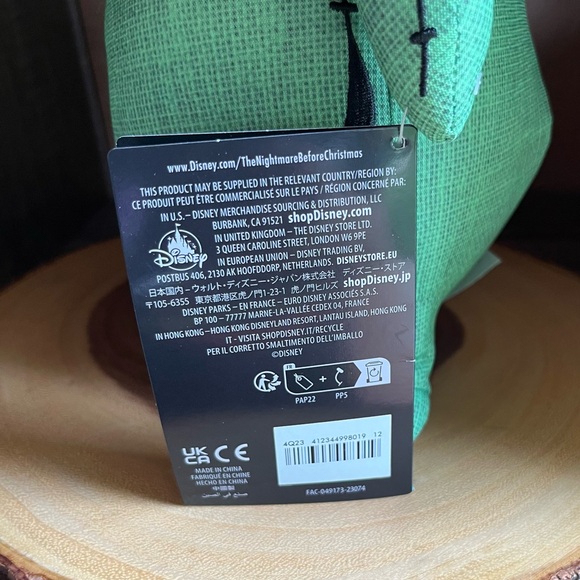 Nwt Disney Store Official Oogie Boogie 11" Plush, The Nightmare Before Christmas - Picture 4 of 6
